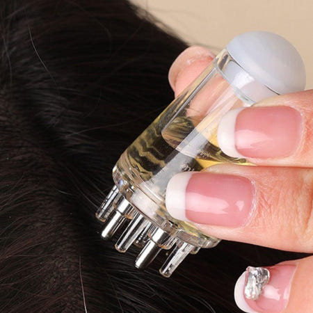 두피앰플 헤어토닉 도포기 두피 마사지 브러쉬 탈모 앰플