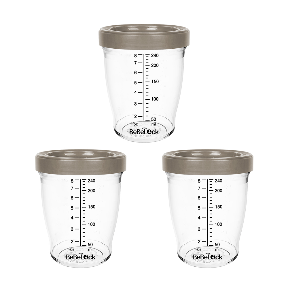베베락 아이와 트라이탄 밀폐 이유식용기 130ml(3P) 이미지 7