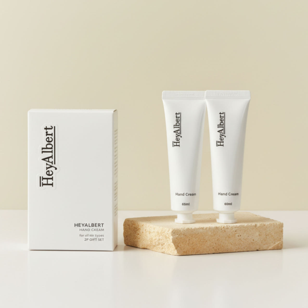 청년답례품 핸드크림 답례품 선물 세트 60ml 2개입 대용량 무향 - 상세 이미지 4