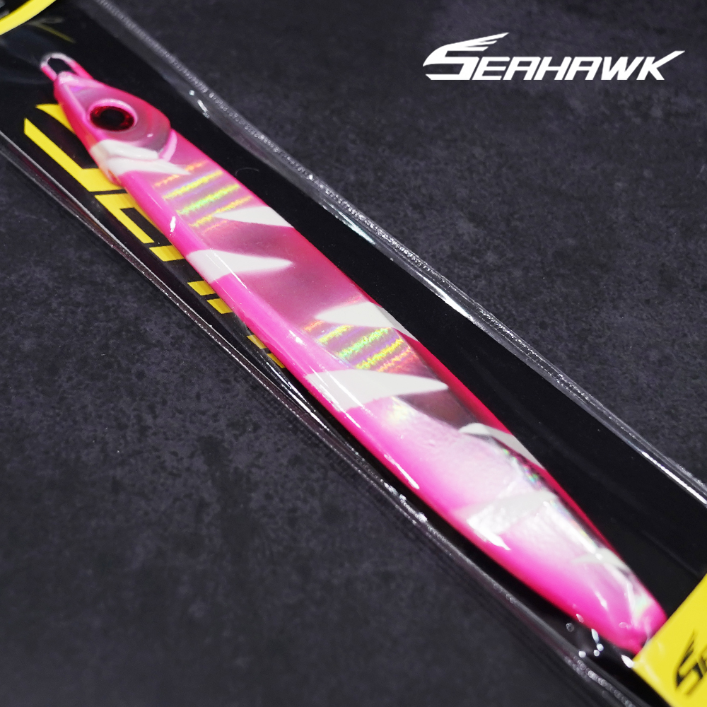 씨호크 대구 메탈 지그 S116 핑크본, 300g - 상품 이미지