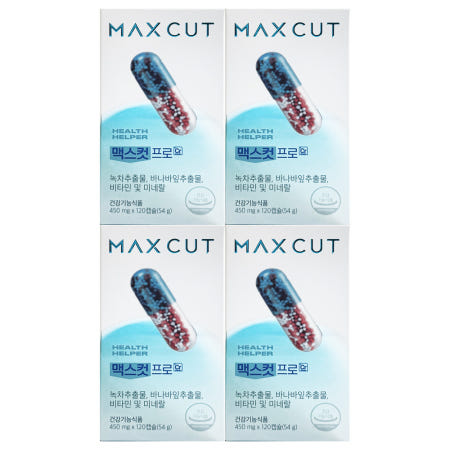 헬스헬퍼 맥스컷 프로 크롬 450mg x 120캡슐 4개