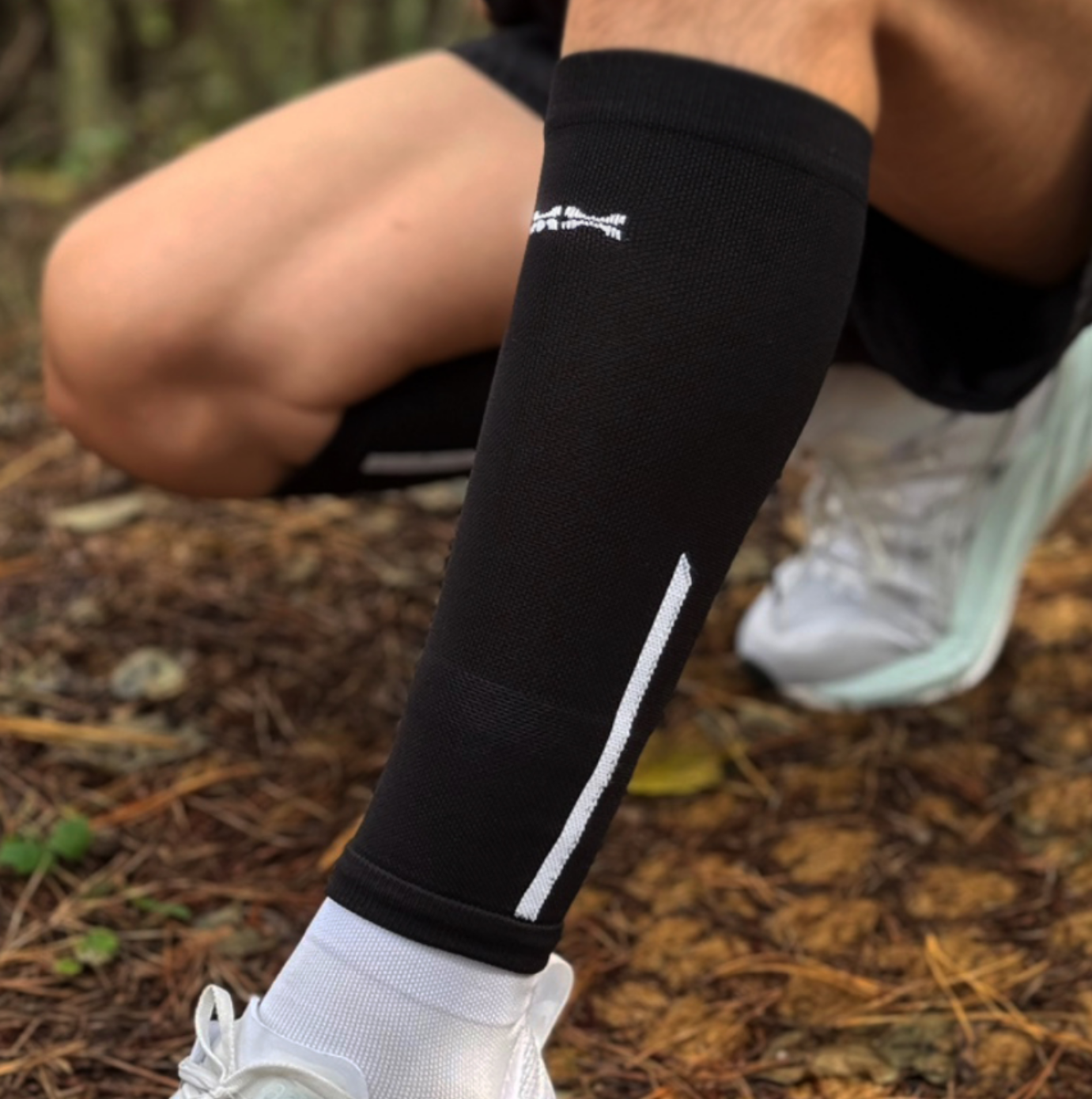 윅스 종아리 보호대 카프슬리브 2개입 러닝 마라톤 압박밴드 타이즈 컴프레션 등산 이미지 3