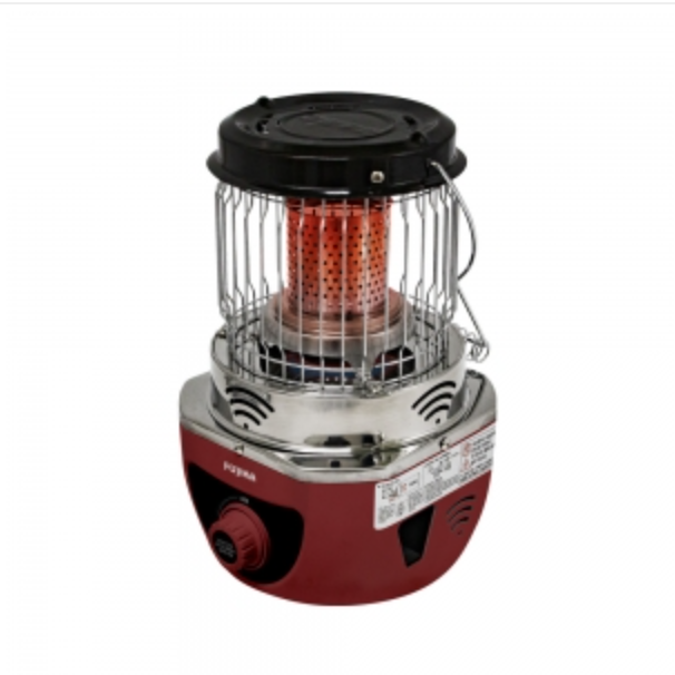 야외용 소형가스난로 캠핑 휴대용 부탄가스난로 낚시용