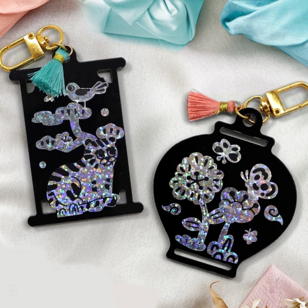 자개키링만들기 국립중앙박물관 굿즈 기념품 스트랩키링