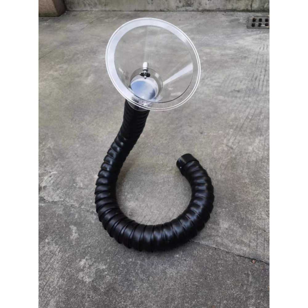 암후드 국소배기 산업용 흄흡입기 작업장 연기제거 110MM 2M 커버+밸브 - 상세 이미지 4