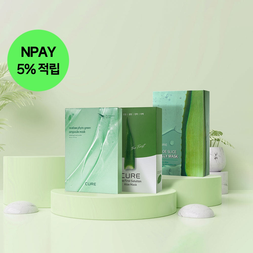 [김정문알로에] 마스크팩 3 SET 골라 담기 [총 30매]