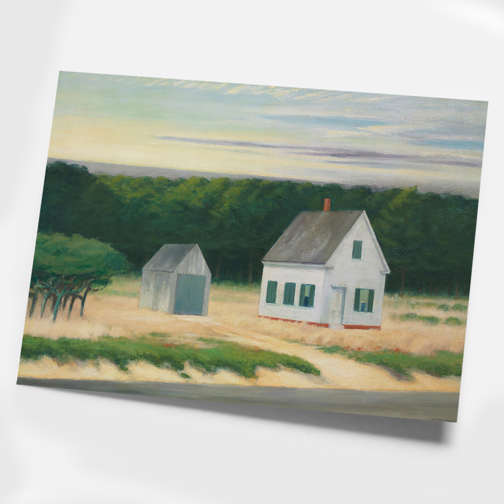 에드워드 호퍼 인테리어 그림 액자 포스터 명화 October on Cape Cod 1946 - 상세 이미지 3