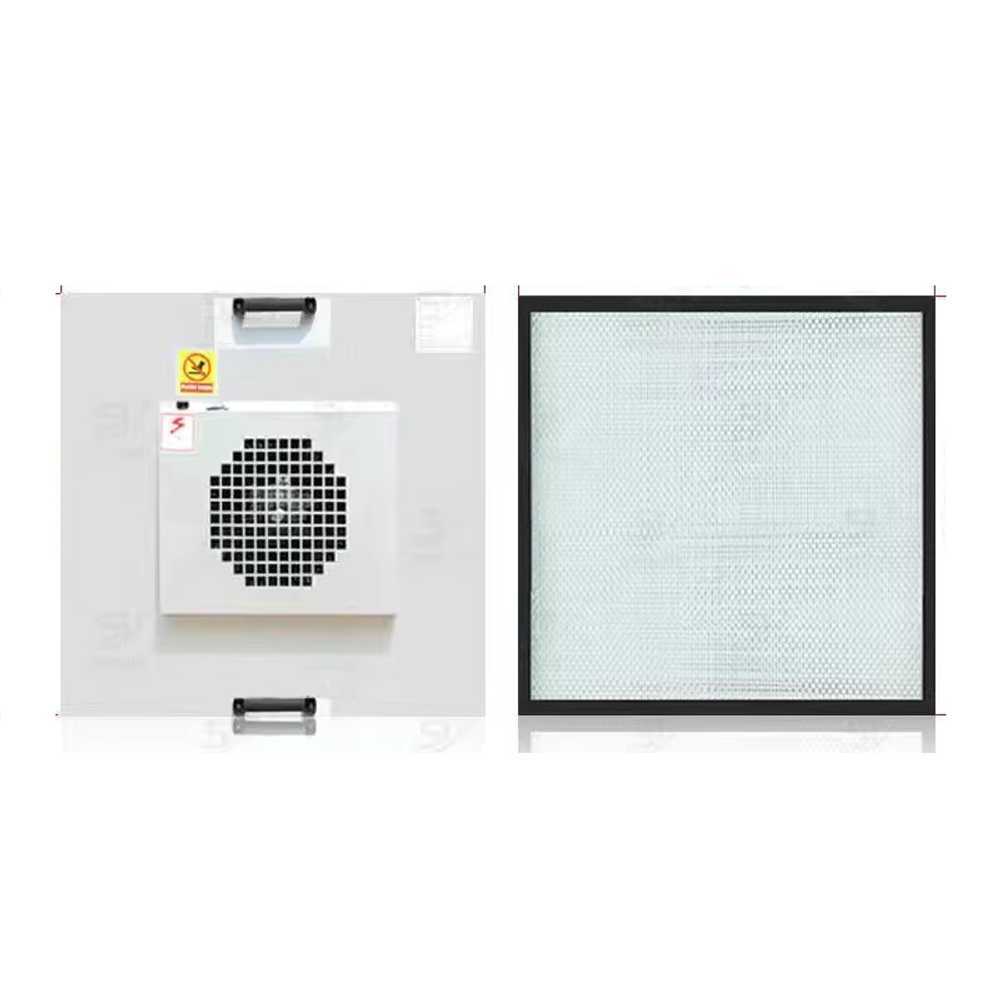 클린룸 FFU 공기청정기 고성능 미세먼지 정화 장비 플라스틱 575x575mm - 상품 이미지