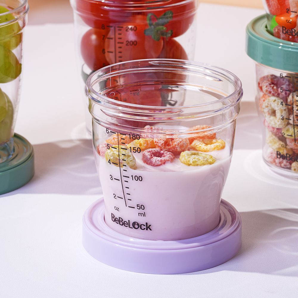 베베락 아이와 트라이탄 밀폐 이유식용기 130ml(3P) - 상세 이미지 2