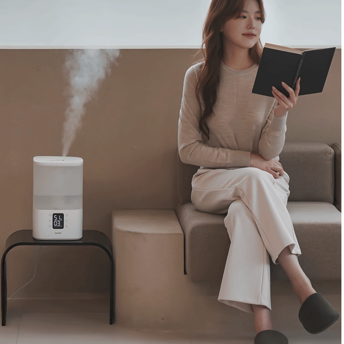 한경희 가습기 병원 업소용 가습기 세척쉬운 책상용 uv 가습기