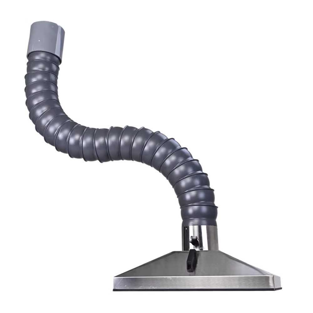 산업용 암후드 이동식 다관절 흄배기 팔 가동형 장비 160MM/1m 스틸커버 25X45 - 상품 이미지