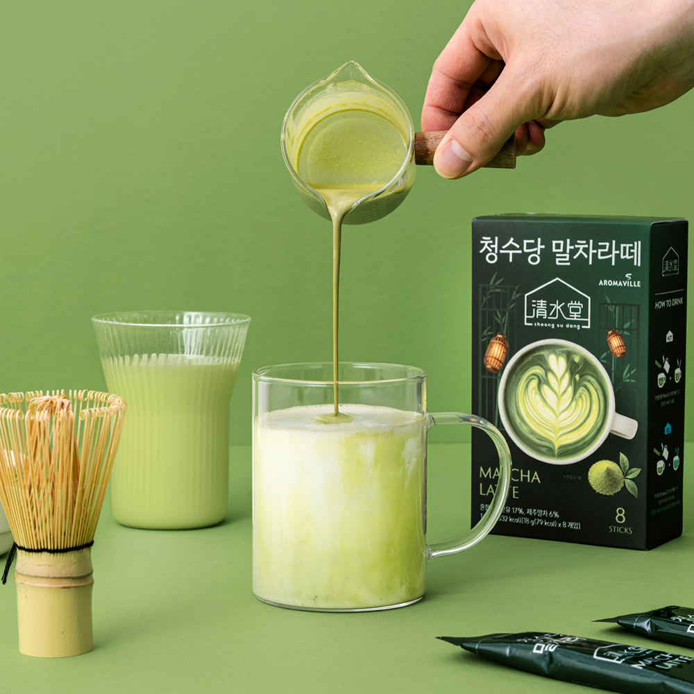 익선동 청수당 말차라떼 8입 - 상세 이미지 2