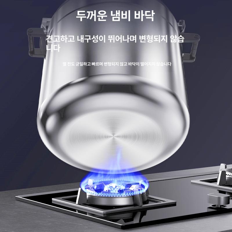 대형 압력솥 업소용 스테인리스 급식소 식당 조리용 100L - 상세 이미지 3
