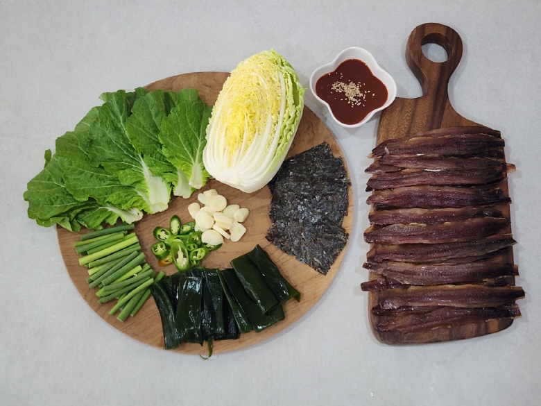 나나수산 제철 구룡포 햇 과메기 야채 세트 단품 10미 5미 이미지 6