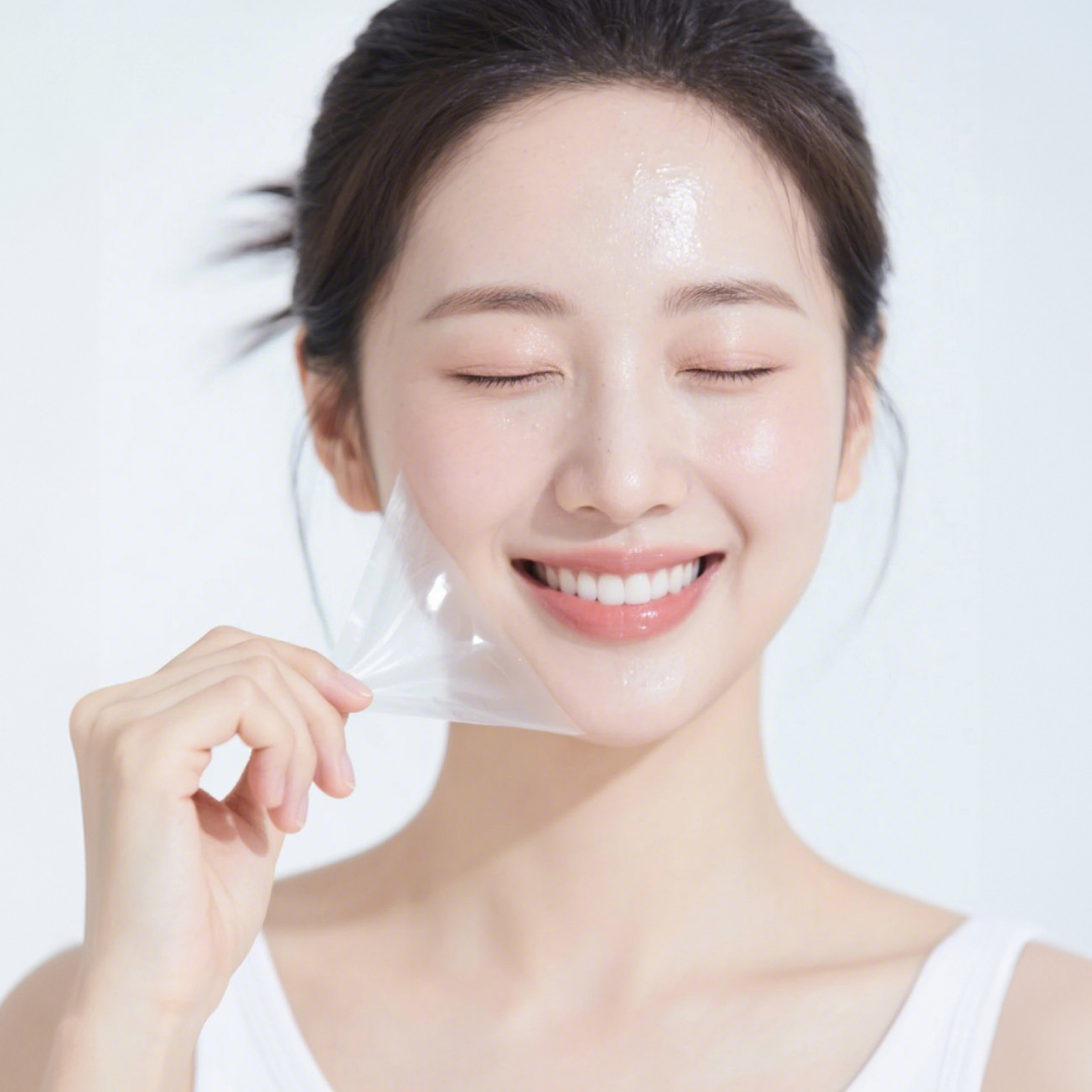 (1 + 1) 퓨어그램 쫀쫀물광팩 히알루론산 랩핑마스크 (3세트 구매시 랩핑 2개 더)