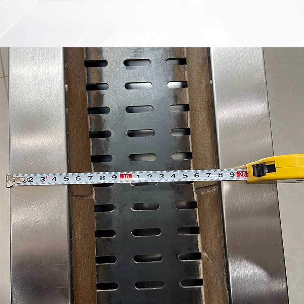 일식 화덕 숯불 구이기 업소용 직화 전기 로스터기 600x250x260mm(5cm) - 상세 이미지 4