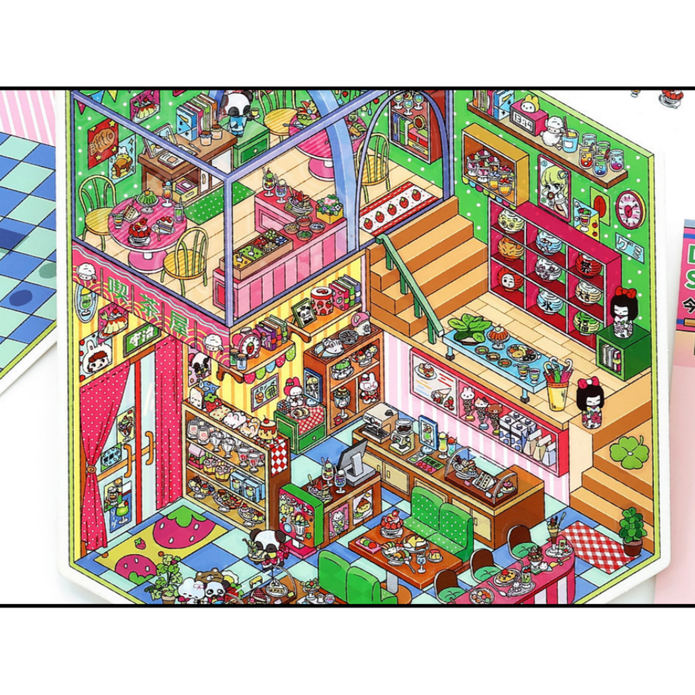 3D 방꾸미기 스티커 대형 잡화점 이미지 4