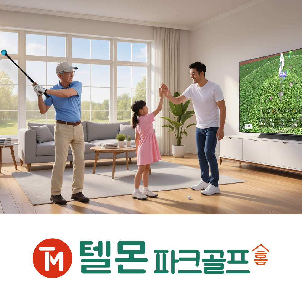 텔몬 파크골프채 시니어건강 실내운동 골프용품 효도부모님선물추천 홈파크골프 스윙연습기 - 상세 이미지 3