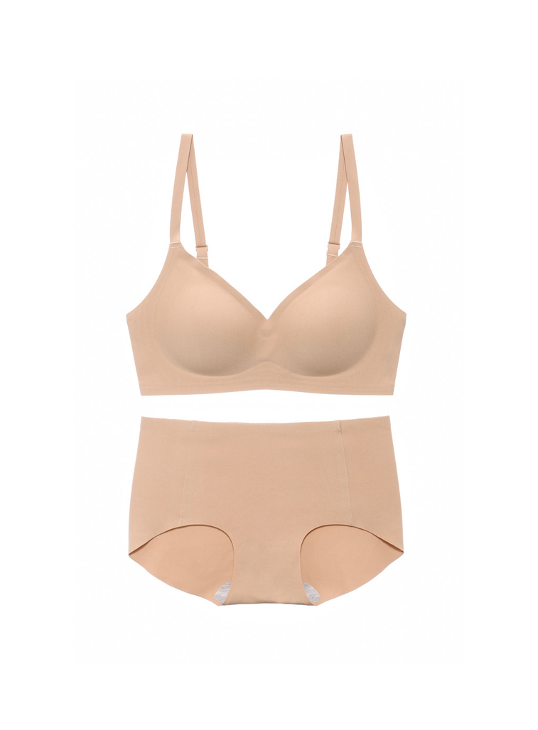 [쉼브라] 노와이어 FIT 핏브라 set 브라팬티세트 심리스브라 수면브라 편한브라 여성속옷 여성브라 - 상세 이미지 2