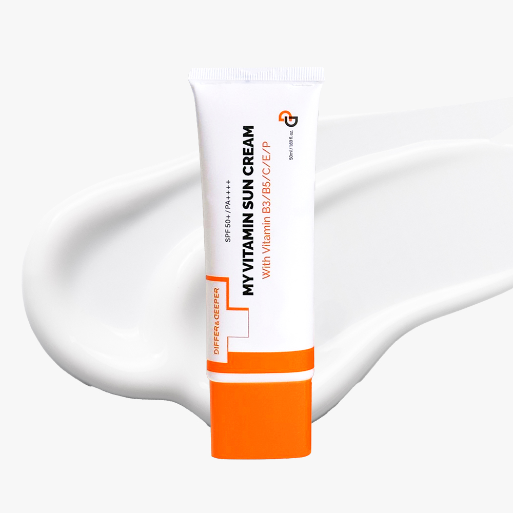디퍼앤디퍼 올인원 마이 비타민 선크림 미백 톤업 혼합자차 SPF50+ PA++++ 50ml - 메인 이미지