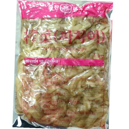 자취음식 업소용 식자재 밑반찬 재료 영화 짜사이 1kg