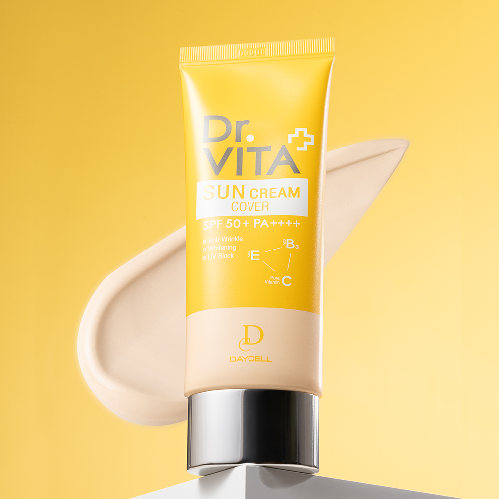 닥터비타 비타민 선크림 커버 60g SPF50+ PA++++ - 상세 이미지 4