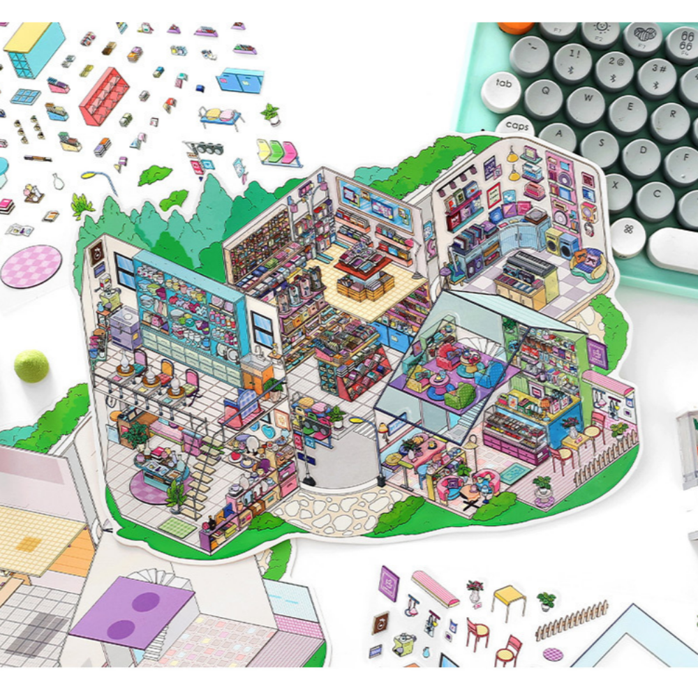 3d 방꾸미기 스티커 대형 상가모임 이미지 4