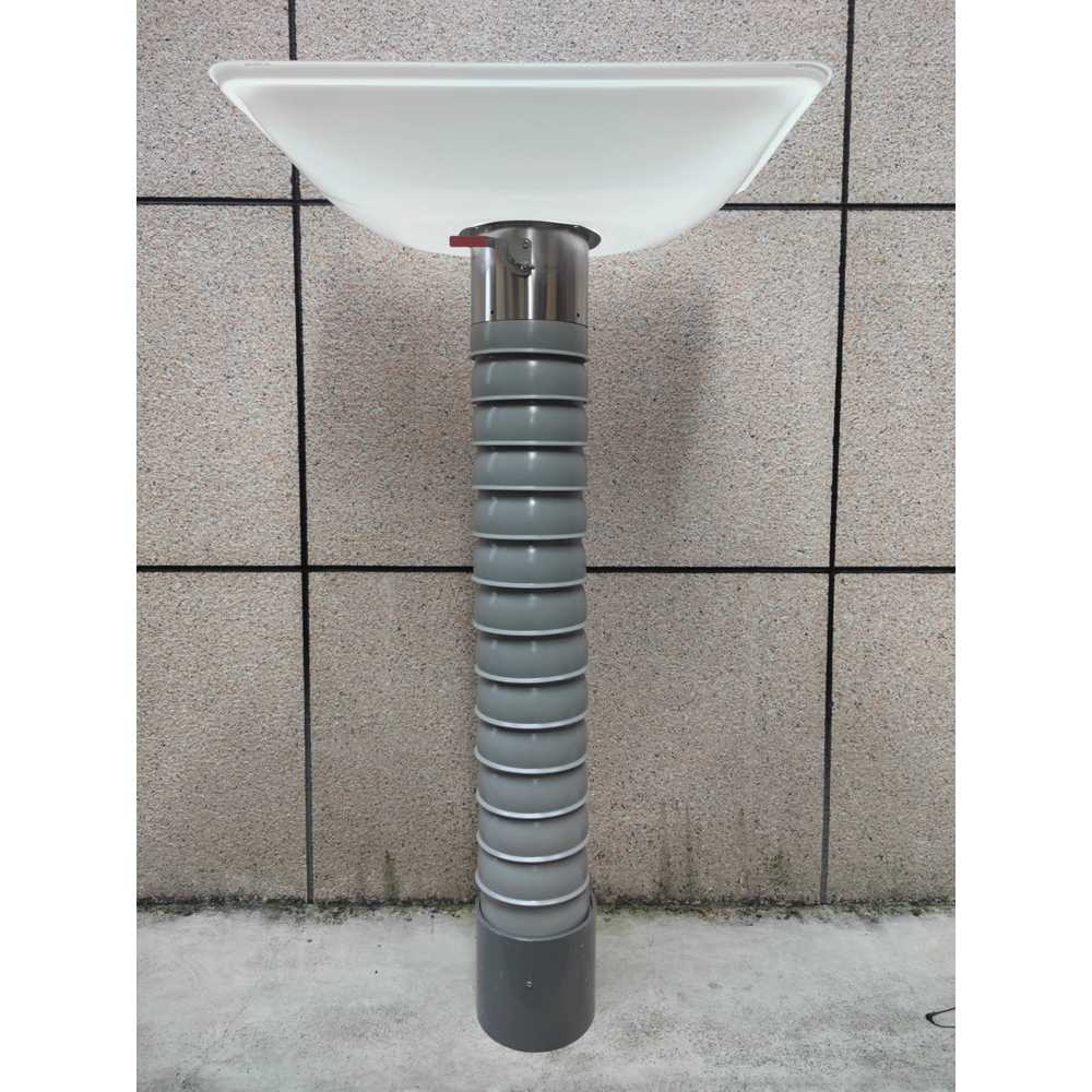암후드 국소배기 산업용 흄흡입기 작업장 연기제거 110MM 2M 커버+밸브 - 상세 이미지 2