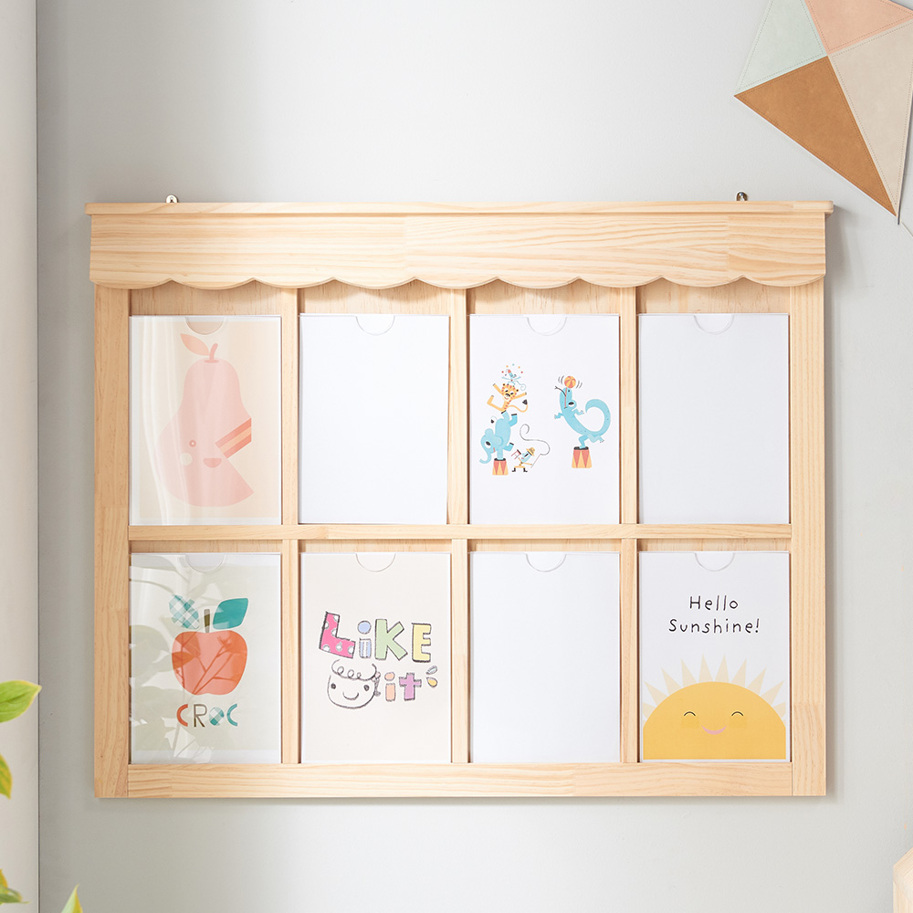 햇살맑은집 아크릴 어린이집게시판 유치원 학원 알림판 벽부착 게시판 이미지 2