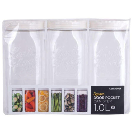 락앤락 도어 포켓 캐니스터 1.0L 3p