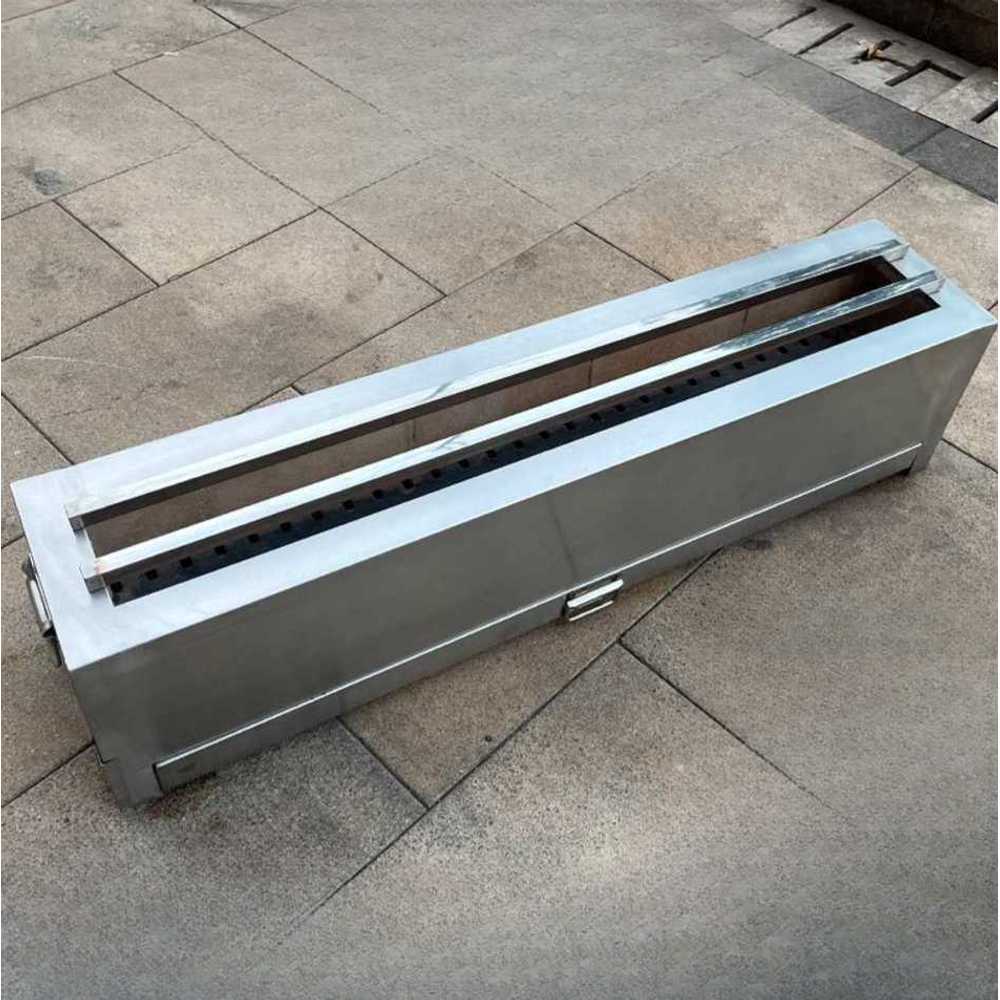 일식 화덕 숯불 구이기 업소용 직화 전기 로스터기 600x250x260mm(5cm) - 상품 이미지