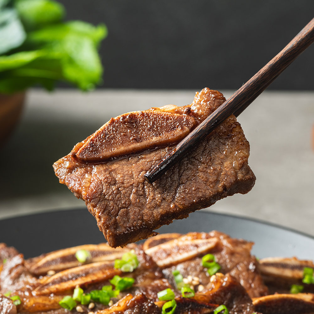 김가연 양념 LA갈비 미국산 초이스등급 소고기 엘에이갈비 400g, 4개 - 상세 이미지 4