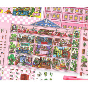 3d스티커 방꾸미기 대형 인형아파트 실사용 후기 | 효과 있을까? - 상품 이미지 4