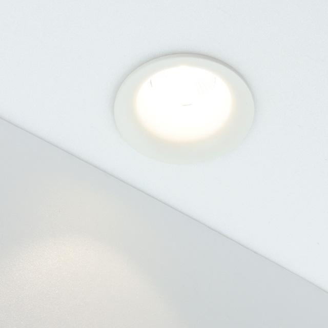 더쎈 LED 다운라이트 델링 7.5cm(3인치) COB 15W 움푹 슬림테 매입등 플리커로우 매립등 - 상세 이미지 4