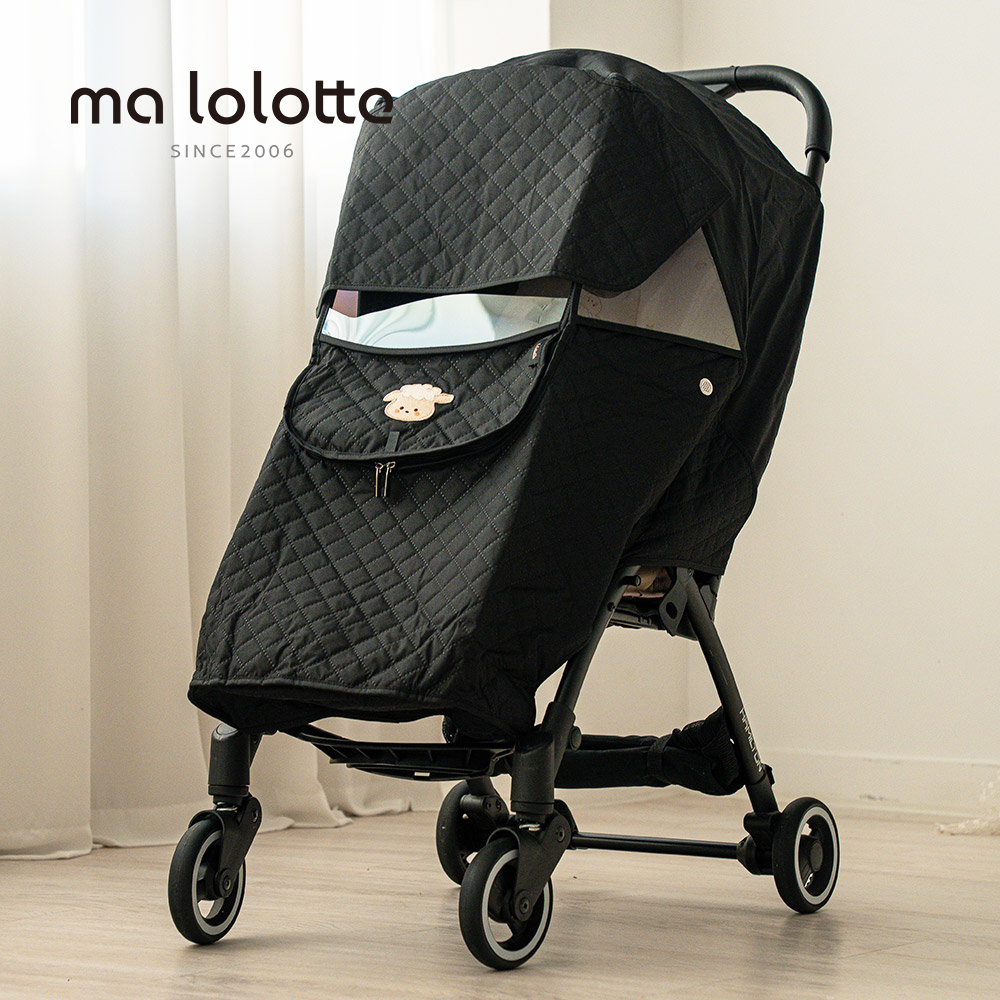 [마롤로뜨] 유모차커버 방한 덮개 방풍커버 부가부 줄즈 트라이크 디럭스 절충형 방수 호환