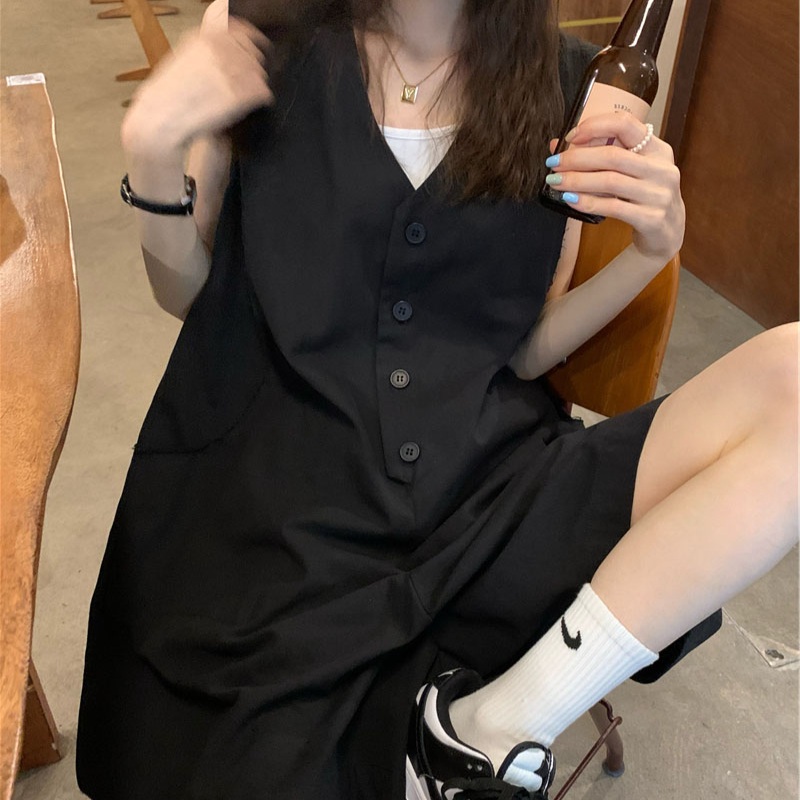 오버핏 팬츠 점프슈트 나시 반바지 데님 작업복 여름 멜빵바지 롱 덤블퍼 긴팔 올 남자 - 상품 이미지