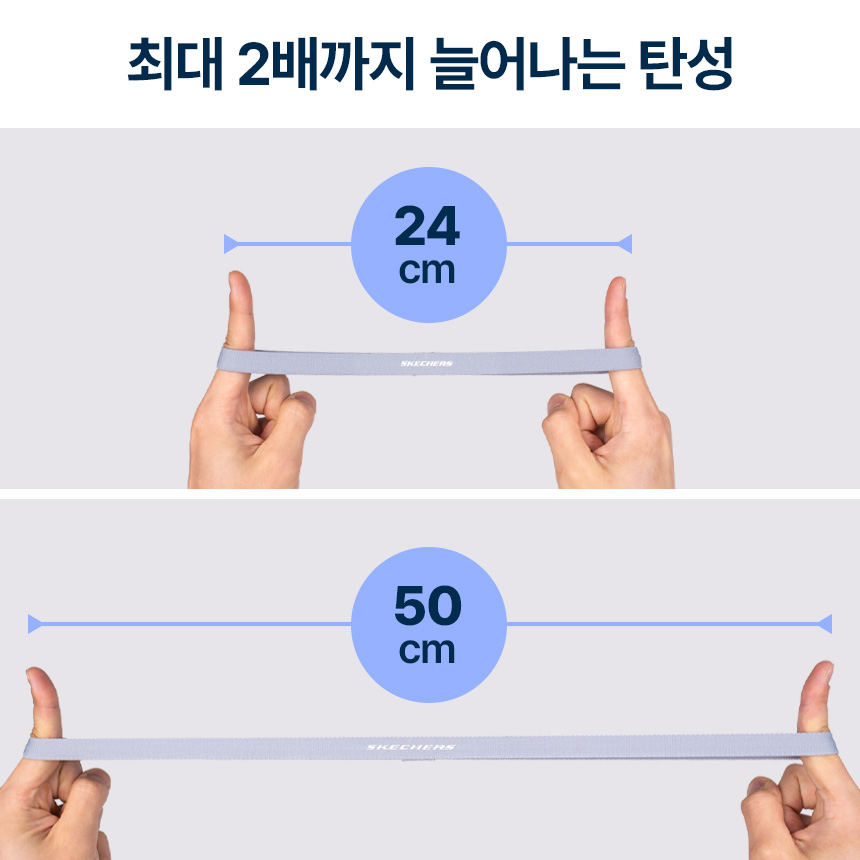 스케쳐스 헤어밴드 3개 1세트 슬림 스포츠 운동 러닝 등산 테니스 헬스 땀흐름방지 머리띠 이미지 6