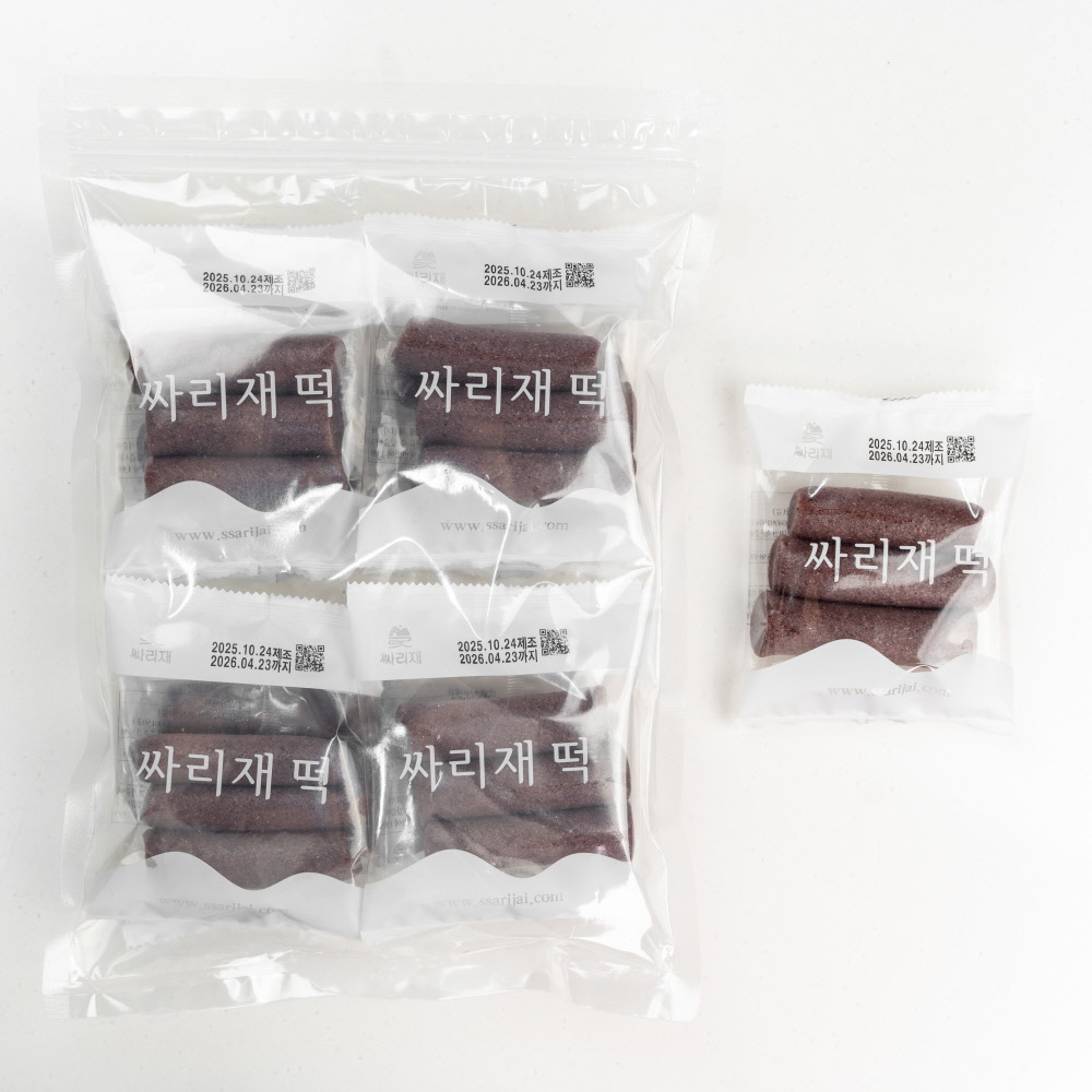 싸리재 무설탕 흑미현미 가래떡 800g 구워먹는 아침대용 현미떡 이미지 6