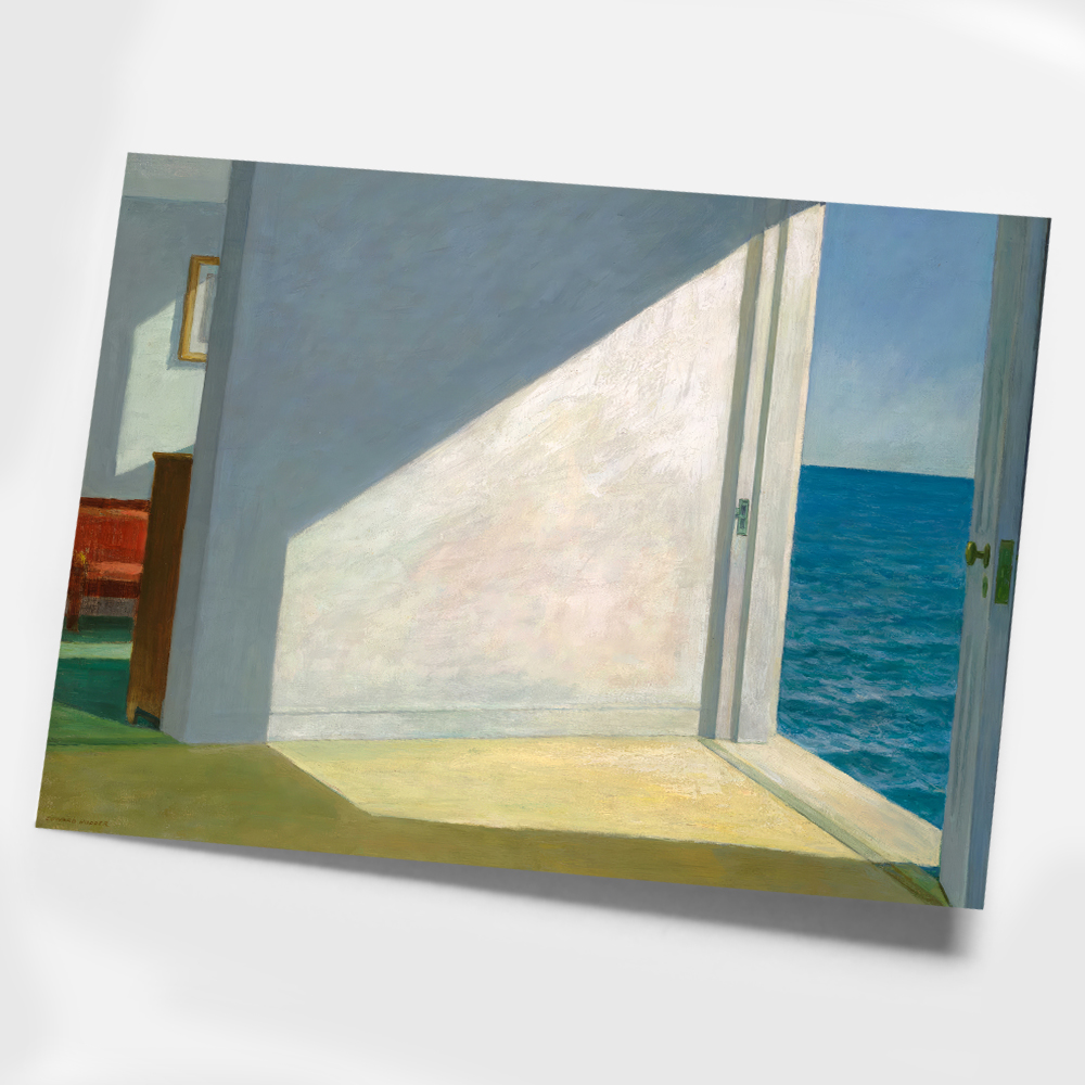 에드워드 호퍼 인테리어 그림 액자 포스터 명화 Rooms by the Sea 1951 - 상세 이미지 3