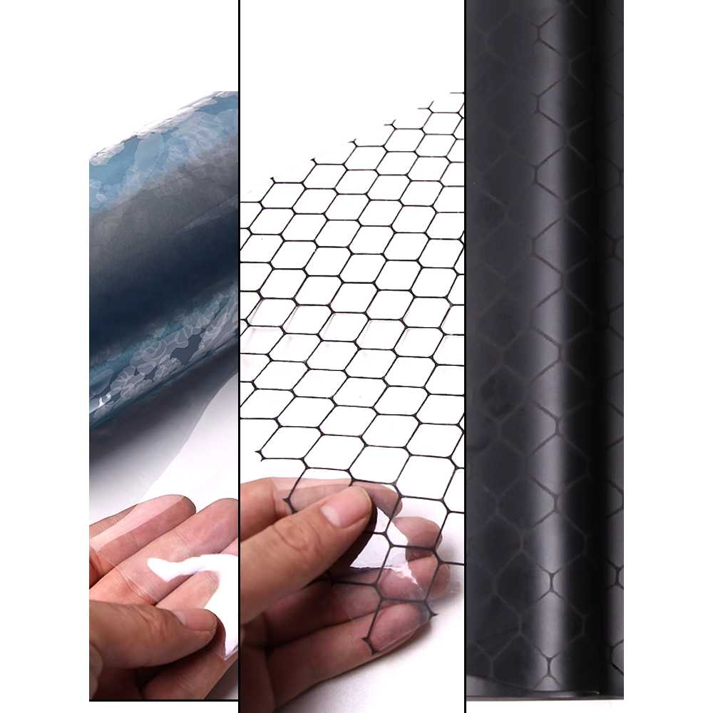 제전비닐 커튼 벌집 무늬 정전기 메쉬 압축 PVC 매쉬 0.5mm 1.37X25m - 상세 이미지 5
