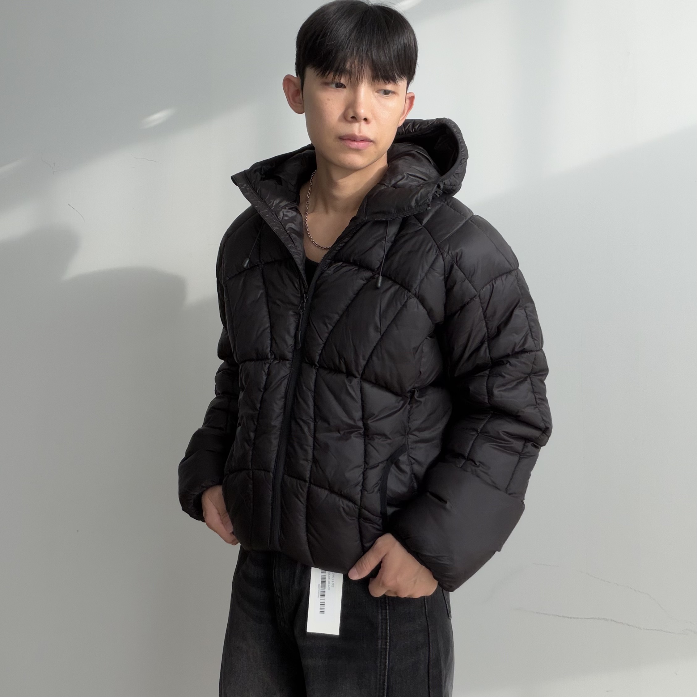 남자경량패딩 유광패딩 남성간절기점퍼 이미지 7