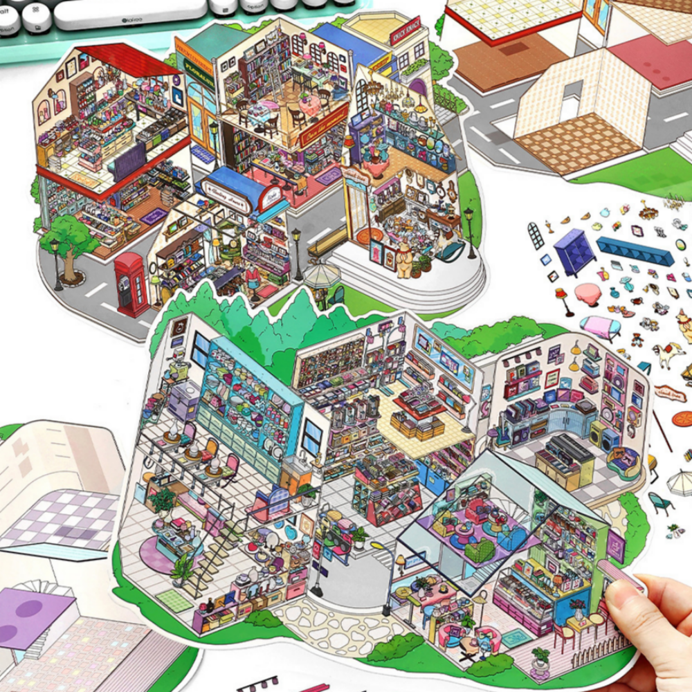 3d 방꾸미기 스티커 대형 상가모임 실사용 후기 | 효과 있을까? - 대표 이미지