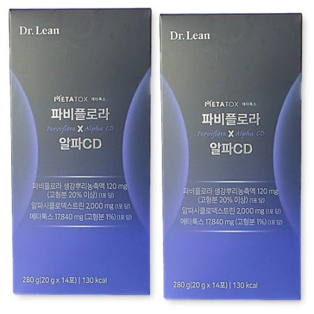 닥터린 파비플로라 알파CD 20g 대용량 14포 2박스