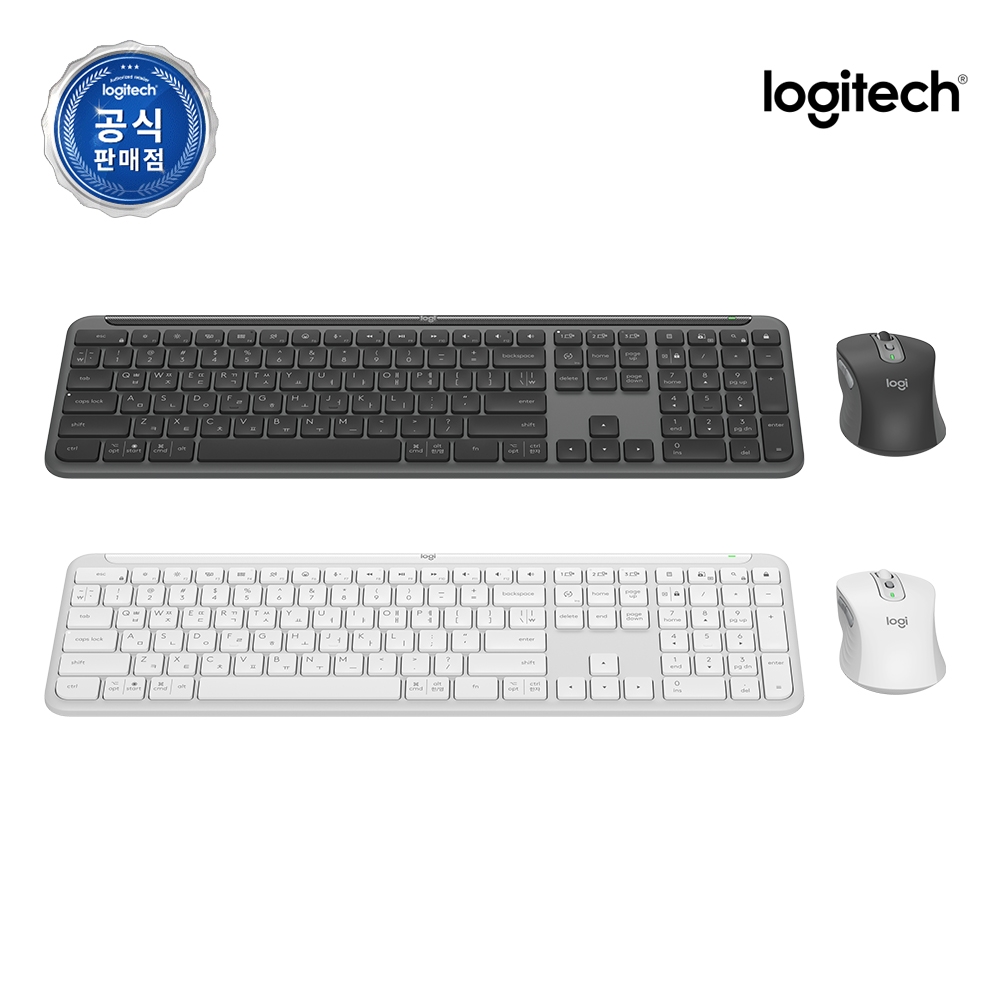 로지텍코리아 공식 Signature Slim MK950 Combo 그래파이트, 팬터그래프 - 상세 이미지 4
