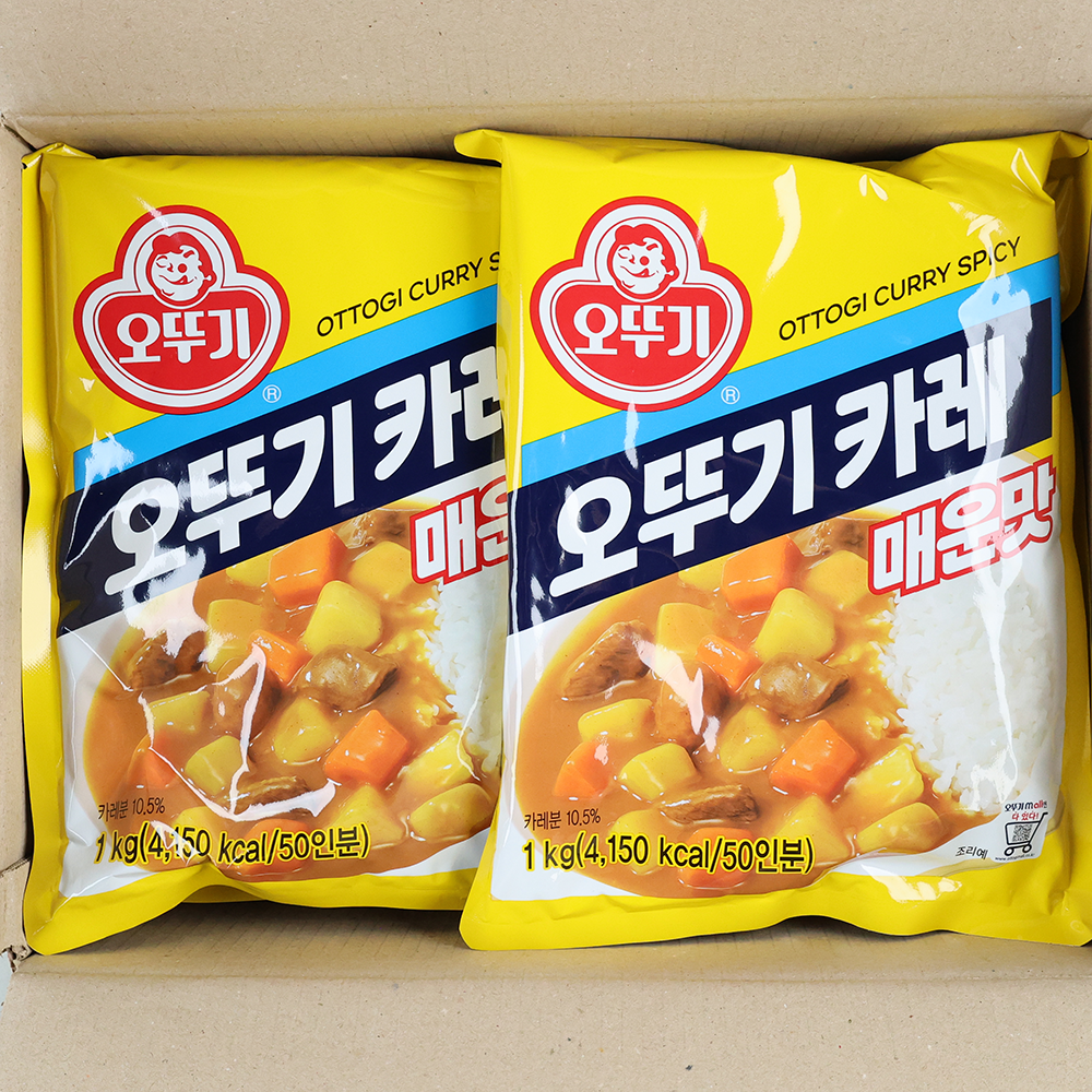 오뚜기 카레가루 커리가루 대용량 업소용 카레 매운맛, 1kg, 1개 - 상세 이미지 4