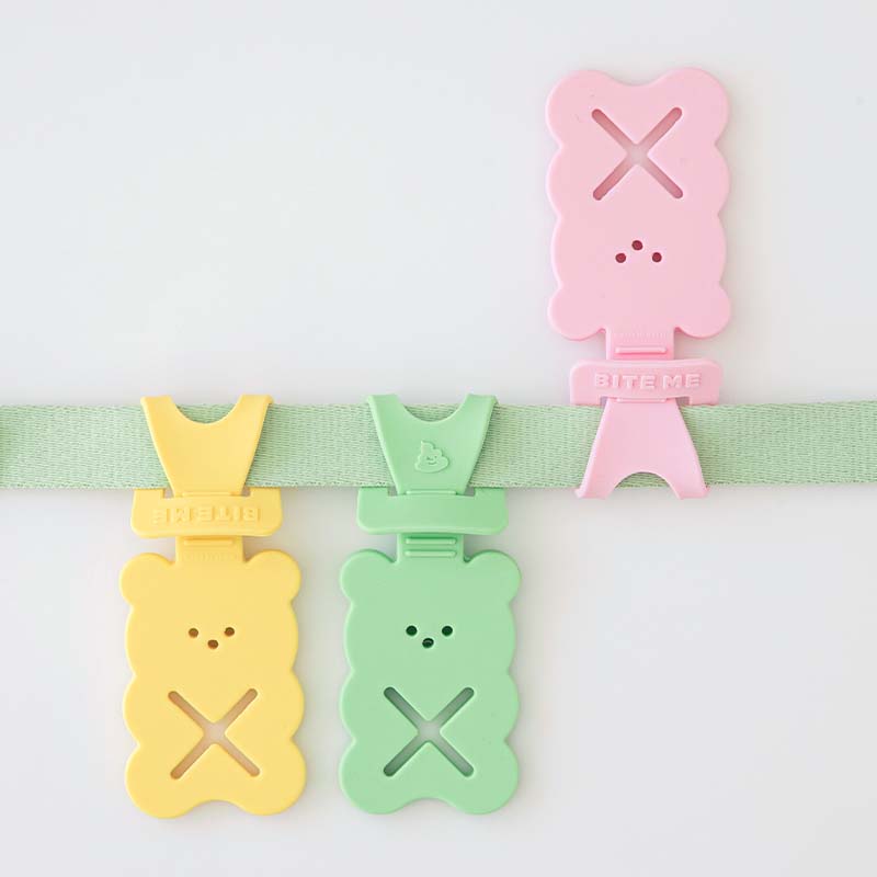 바잇미 배변봉투 홀더 젤리곰 웁스클립 (3 color) 제품 이미지