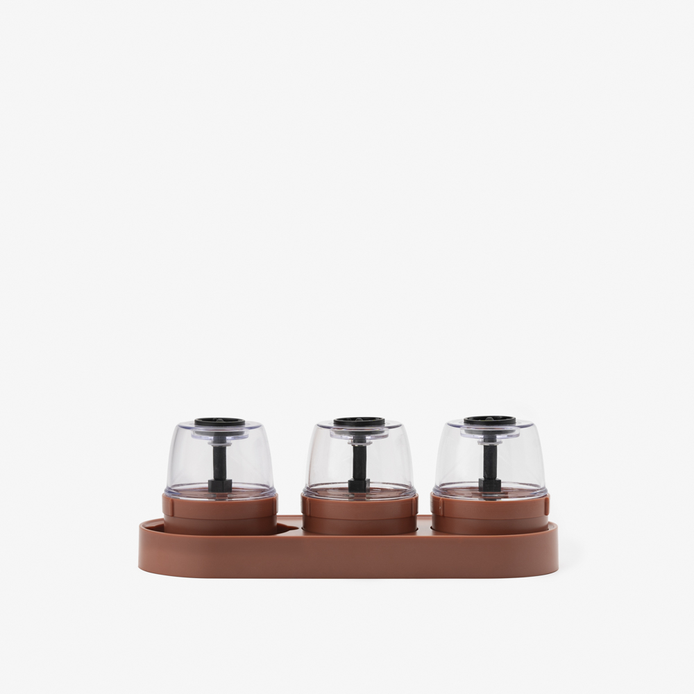 [본사직영] 오리지니크 후추그라인더 깨갈이 소금 통후추 깨 전동 페퍼밀 컨테이너&트레이 제품 이미지