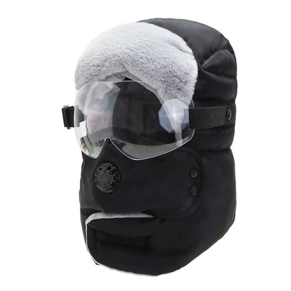 겨울 방한 군밤 모자 3종 세트 항공 스키모자 - 상세 이미지 2