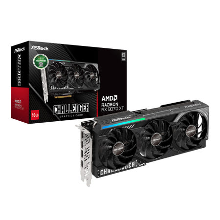 ASROCK 라데온 RX 9070 XT CHALLENGER D6 16GB 대원씨티에스