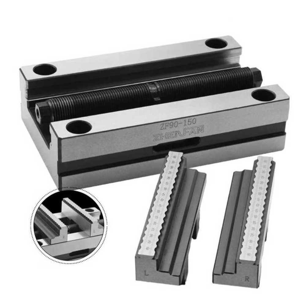 CNC 동심 바이스 클램프 정밀 가공 공작물 고정대 ZF-70100 - 상세 이미지 4